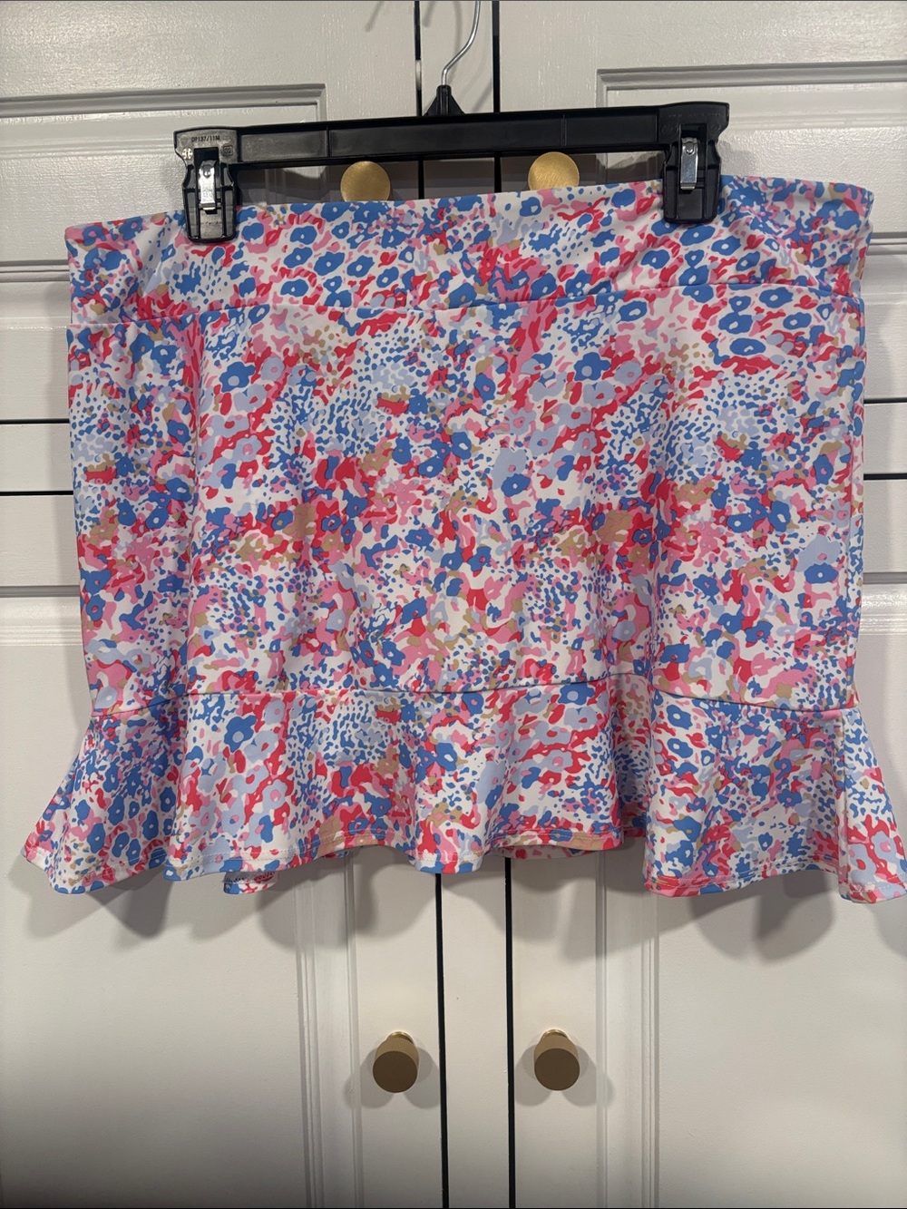 Like new Nude Connally floral animal print skort